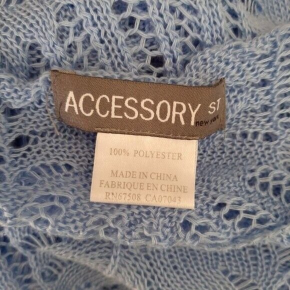 ACCESSORY ST. Relaxed Fit Fine Knit / Crochet Tunic Top  Sz 2X-3X - Picture 9 of 9